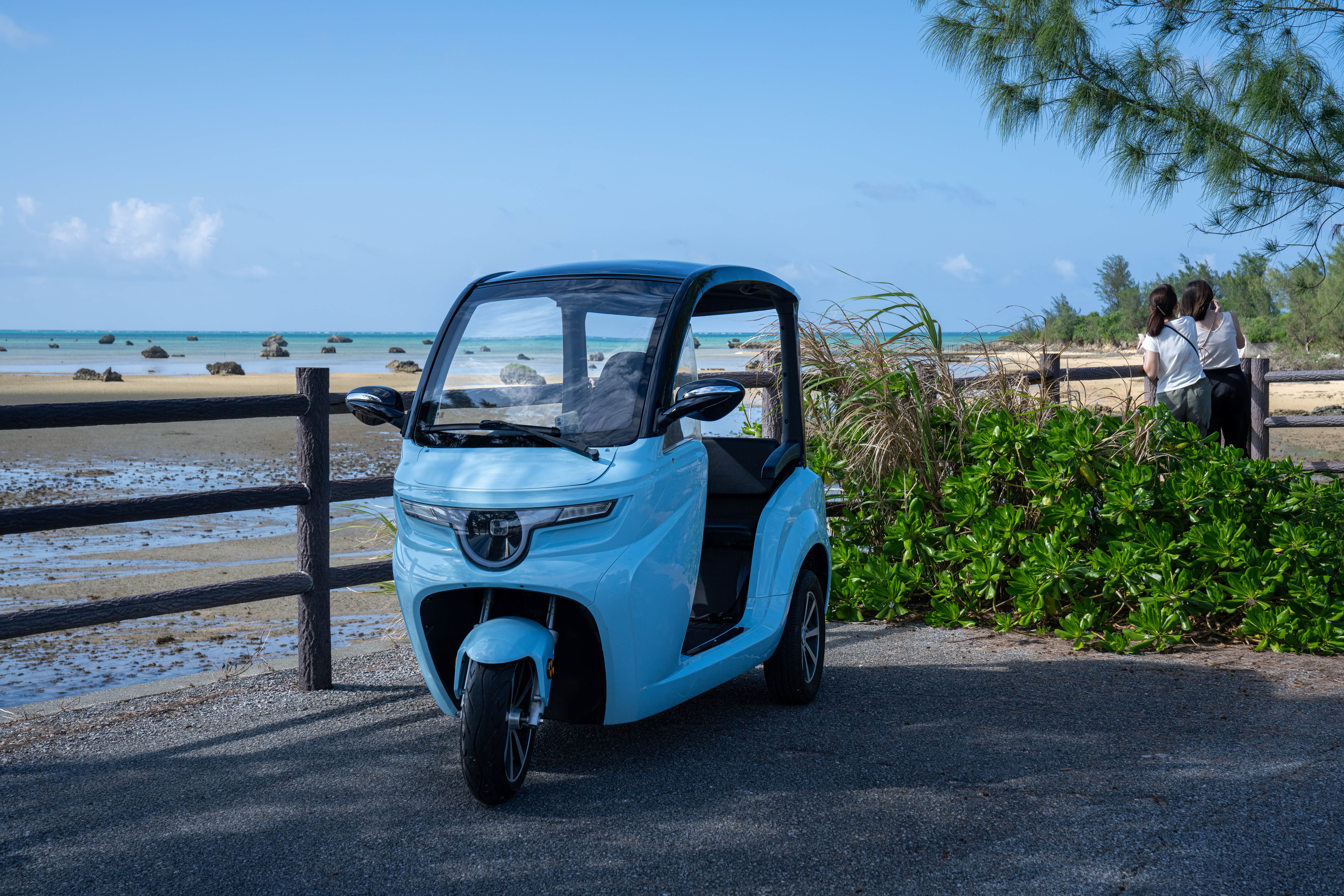 電動トゥクトゥク、冬は寒い？